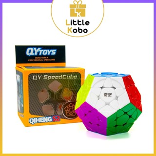  Rubik Megaminx QiYi QiHeng S2 Stickerless Rubic Biến Thể 12 Mặt Đồ Chơi Trí Tuệ Phát Triển Tư Duy 