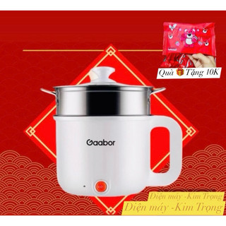 Nồi điện đa năng GAABOR GR-N18A dung tích 1,8L lòng nồi chống dính công suất 600W - Hàng chính hãng