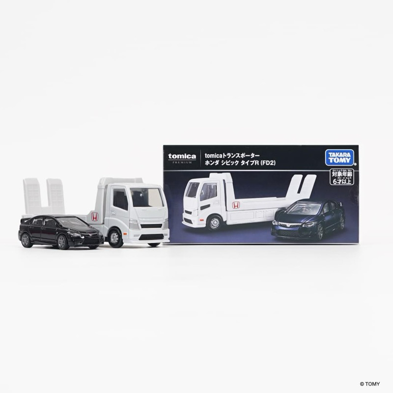 Hobby Store Xe Mô Hình Tomica Premium Transporters Honda Civic Type R 2008 FD2 #TLP02