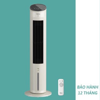 Quạt tháp hơi nước điều hòa kiêm lọc không khí tạo ion âm MIDEA - Bản cải tiến 2024 gió mát chạy êm - Điều khiển từ xa