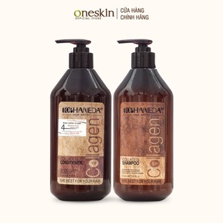 Dầu gội xả phục hồi tóc hư tổn Top Haneda Collagen 500ml