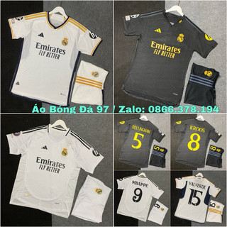 Áo bóng đá clb real madrid 2023/24 - vải thái chuẩn áo đấu real madrid 23/24