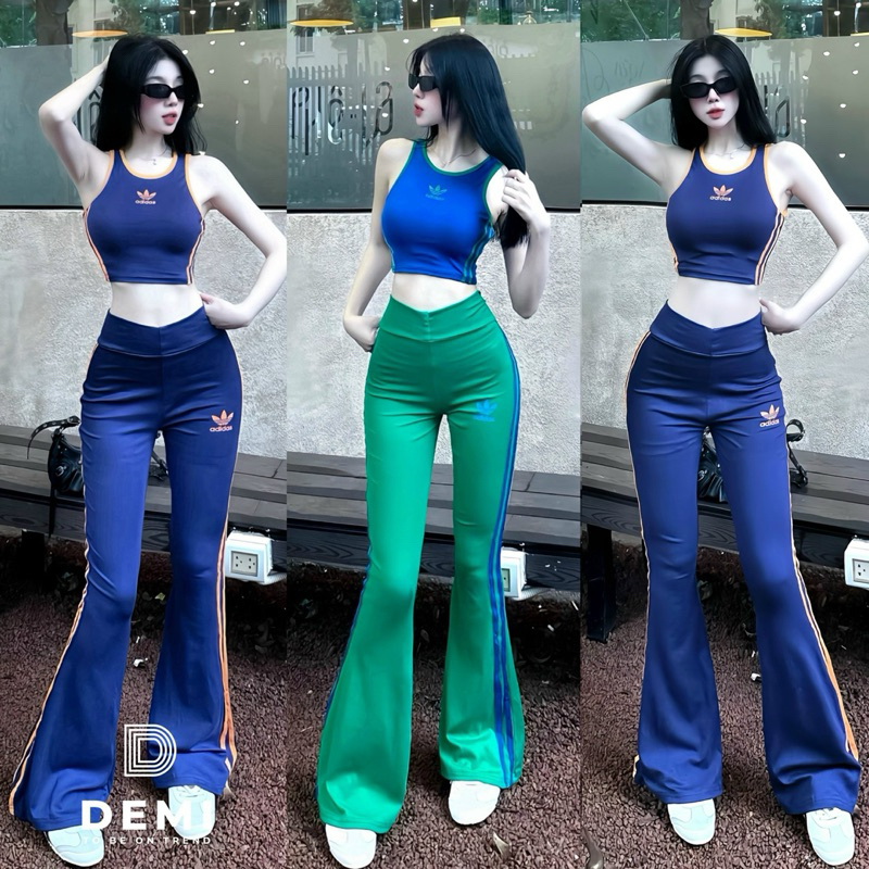 BỘ QUẦN LOE PHA VIỀN SIÊU TÔN DÁNG