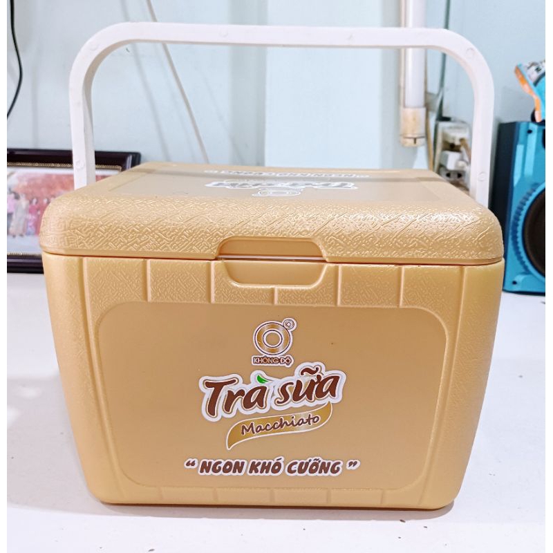 Thùng đá nắp tháo rời 6,8L (Quà tặng Trà sữa 0°) (HÀNG BỊ TRẦY)
