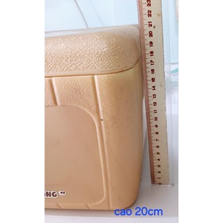 Thùng đá nắp tháo rời 6,8L (Quà tặng Trà sữa 0°) (HÀNG BỊ TRẦY)