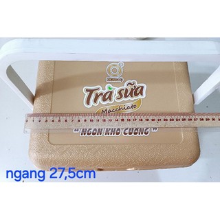 Thùng đá nắp tháo rời 6,8L (Quà tặng Trà sữa 0°) (HÀNG BỊ TRẦY)