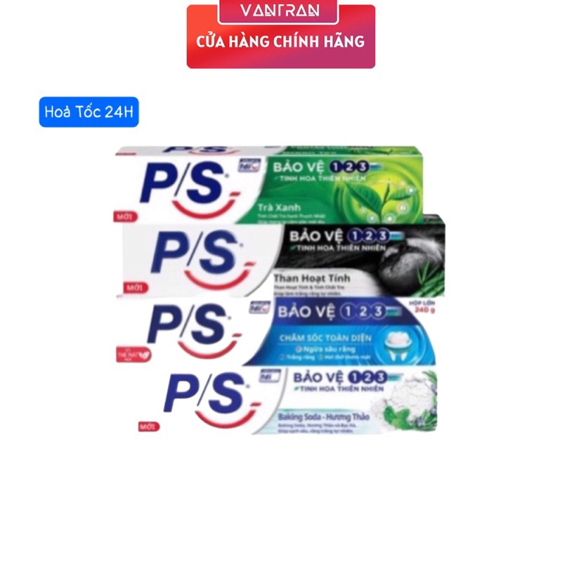 Kem đánh răng P/S Bảo Vệ 123 (180g/ 230g/ 240g)