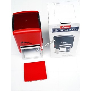 Full box hộp dấu shiny s-538 & r-538