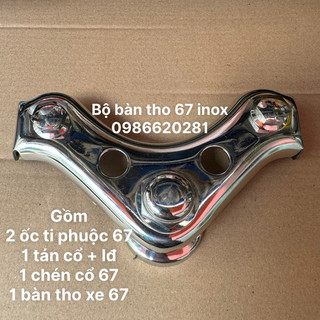 Bộ bàn thờ xe 67 | xe cd inox