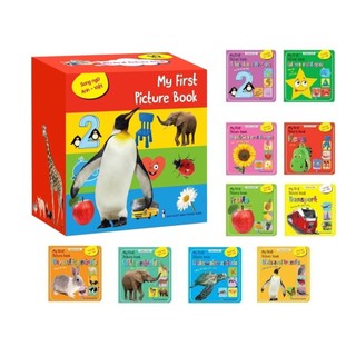 Sách Thư viện hình ảnh đầu tiên cho Bé - My First Picture Book Song Ngữ Việt Anh Bìa Cứng Bộ 10 Cuốn