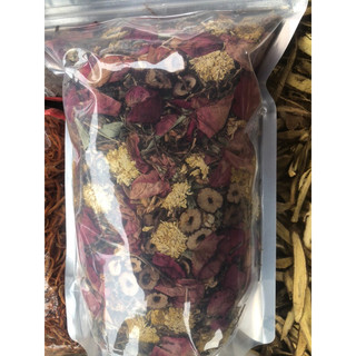 Trà sơn mật hồng sâm 10 vị