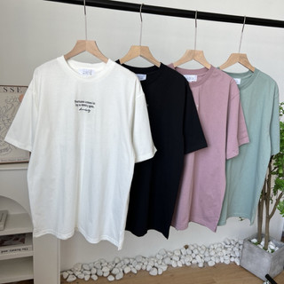 Áo phông Unisex xuất Nhật dáng oversize in hình mặt sau Tqxk