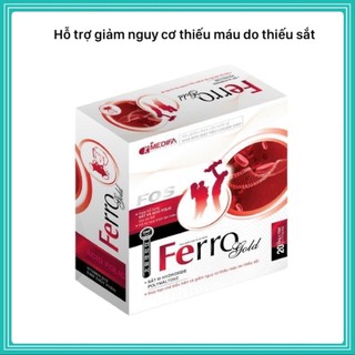 Ferro Gold Bổ Sung sắt Và Acid Folic Cho Phụ Nữ Mang Thai Và Sau Sinh