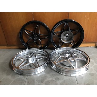 Mâm vành đúc 5 cây ngôi sao cho vario click air blade 2020-cốt lớn 24 và air blade 2008-2019 vision các đời cốt nhỏ 21