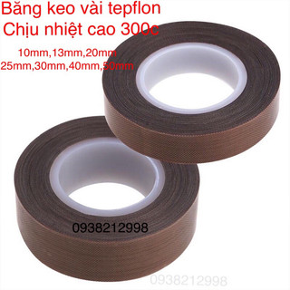 băng keo vải chịu nhiệt máy ép 50mm x 10m