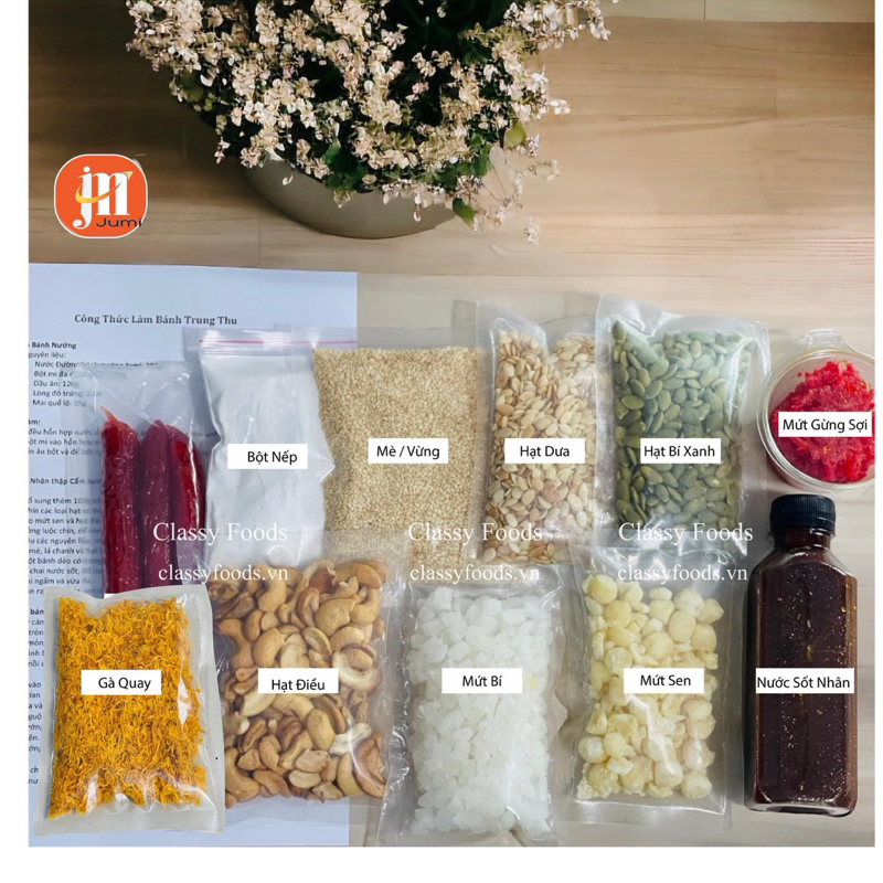 COMBO NHÂN THẬP CẨM  ĐẦY ĐỦ