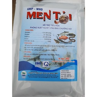 Men tiêu hóa tỏi cao cấp cho lươn ếch cá ba ba...