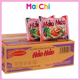 Thùng 30 gói mì tôm chua cay hảo hảo gói 75g /date mới. maichi-shop