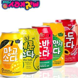 Nước soda sfc bio hàn quốc 350ml/lon