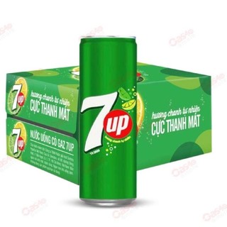 Thùng Nước Ngọt Có Gaz 7up/Pepsi (320ml/lon) (24 lon)