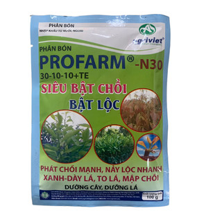 Phân bón npk 30 10 10 +TE Siêu bật chồi, bật lộc, bung đọt, ra rễ mạnh, phục hồi cây suy