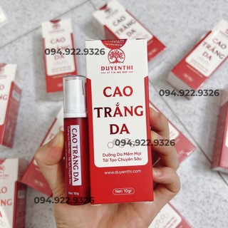 Cao Trắng Duyên Thị - Bách Y Sâm - TRẮNG DA TỨC THÌ Lọ 10gr Mẫu Mới Nhất (Lọ Màu Đỏ)