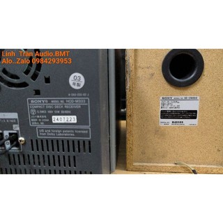 Dàn SONY Net MD CMT-333-Giải Mã DAC