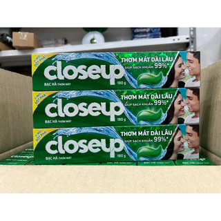 Kem Đánh Răng Closeup Hương Bạc Hà 180G