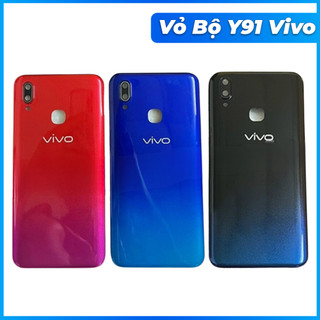 Vỏ bộ vivo y91 đủ bộ lưng, xương, kính camera, phím nhựa
