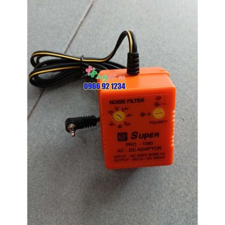 Nguồn Adapter đa năng SUPER 1080 450MA 1,5-12V