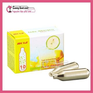 Gas Mosa Hộp 10 viên (Gas kem và  Gas soda)