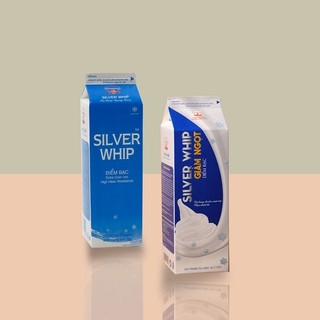 Kem topping silver ít ngọt