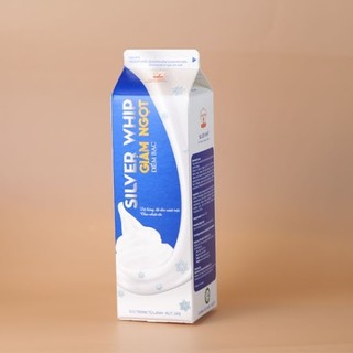 Kem topping silver ít ngọt