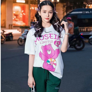 Áo Thun MUSEIN Chất Vải 100% Cotton Premium, Size MLXL, Form Suông Rộng
