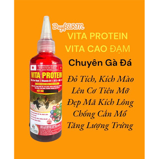 Chai Protein tổng họp 100ml Vitamin ade b12, khoáng cao cấp tăng cơ bắp