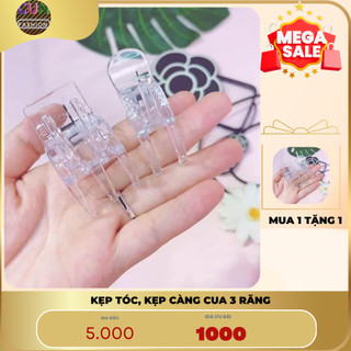 Kẹp tóc, kẹp càng cua 3 răng cho nữ ,Phụ kiện sành điệu dành cho các nàng