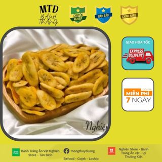 Chuối Sấy Giòn | | Bánh Tráng MTD | Freeship