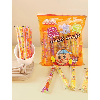 Thạch rau câu Fruit Jelly Strip gói 470gr