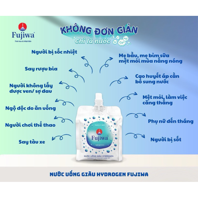 FUJIWA NƯỚC UỐNG GIÀU HYDROGEN