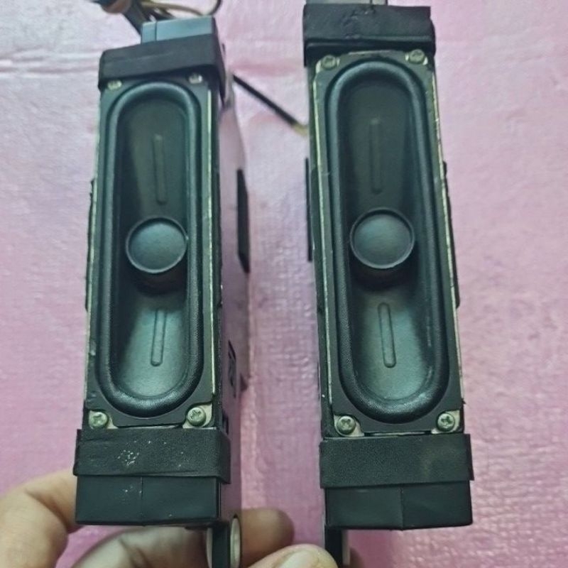 Cặp loa toàn dãi 6ohm/10wthao từ tivi SAMSUNG 40EH6030, 40EH5000, có hộp cộng hưởng