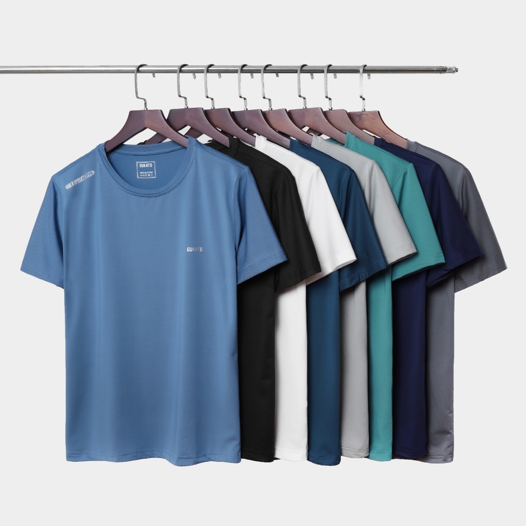 Áo thể thao nam chất thun thông hơi mát lạnh, thấm hút tốt ATT01