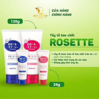 TẨY DA CHẾT ROSETTE SỐ 1 NHẬT BẢN MẪU MỚI 2018 ROSSETTE