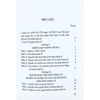 Sách - Luật Trợ Giúp Pháp Lý (Hiện Hành)