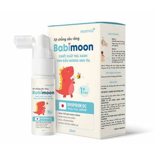 Xịt chống sâu răng babimoon an toàn và hiêụ quả cho bé từ 1 tuổi