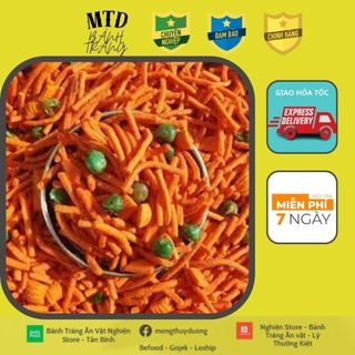 Bim Bim Đậu Hà Lan - 500Gr | | Bánh Tráng MTD | Freeship