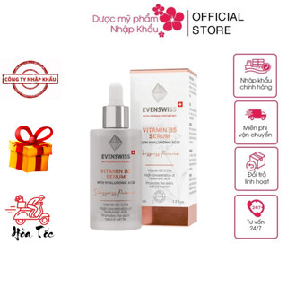 Serum b5 evenswiss vitamin b5 serum dưỡng ẩm phục hồi da nhạy cảm, cấp ẩm 50ml - hàng công ty