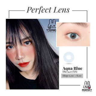 Kính Áp Tròng Aqua Blue Lens Perfect dia 14.0