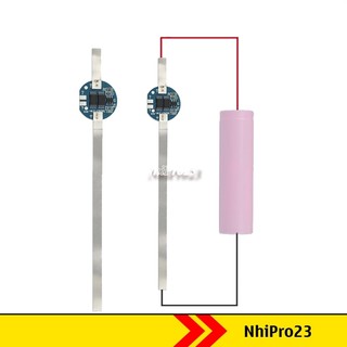 Mạch 1s 5a tròn 3.7v sạc bảo vệ pin li-on
