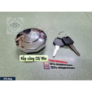 Nắp xăng xe cd + ron cao su nắp xăng win/ cd