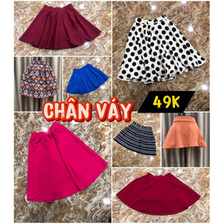 Chân váy nhiều kiểu đồng giá 49k